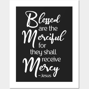 Blessed are the Merciful, Beatitude, Jesus Sermon Posters and Art